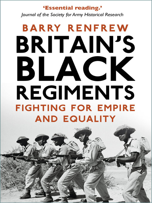 Cover image for Britain's Black Regiments